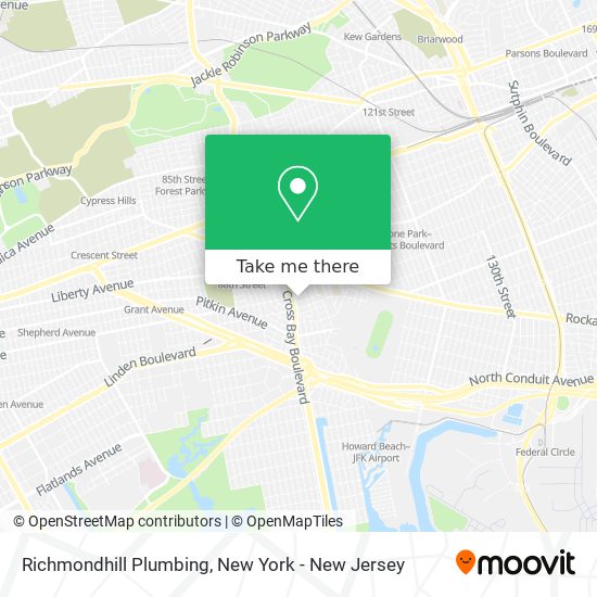 Mapa de Richmondhill Plumbing