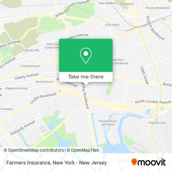 Farmers Insurance map