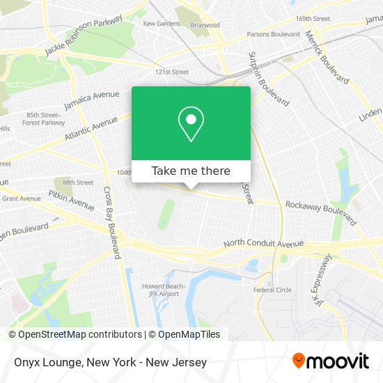 Mapa de Onyx Lounge