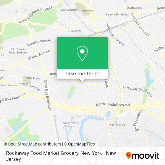 Rockaway Food Market Grocery map