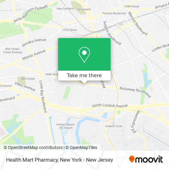 Health Mart Pharmacy map