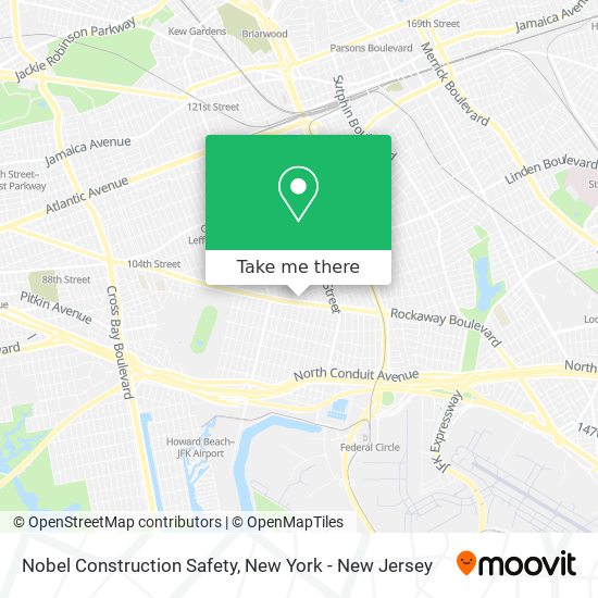 Nobel Construction Safety map