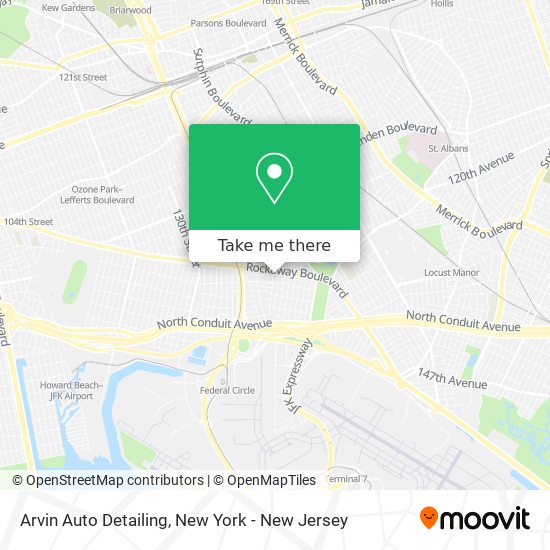 Arvin Auto Detailing map