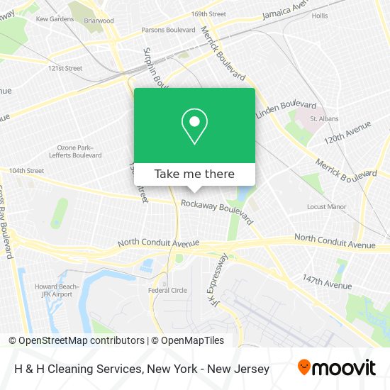H & H Cleaning Services map