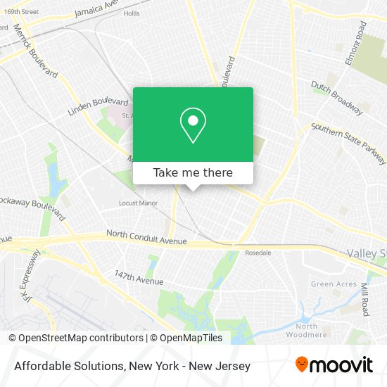 Affordable Solutions map