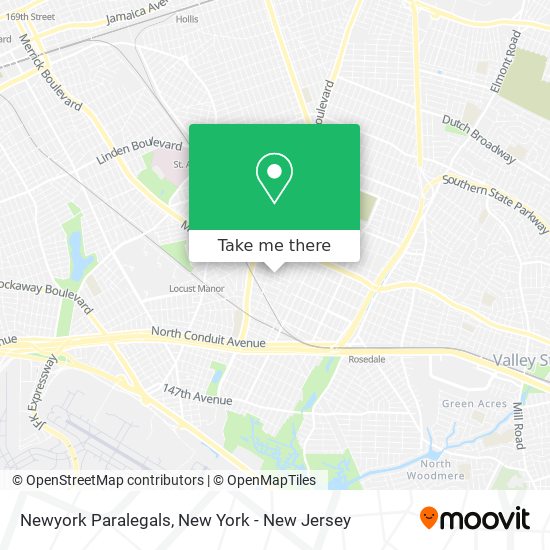 Newyork Paralegals map