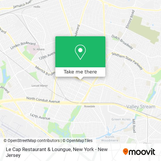 Le Cap Restaurant & Loungue map