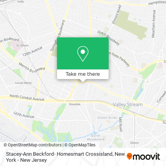 Stacey-Ann Beckford- Homesmart Crossisland map