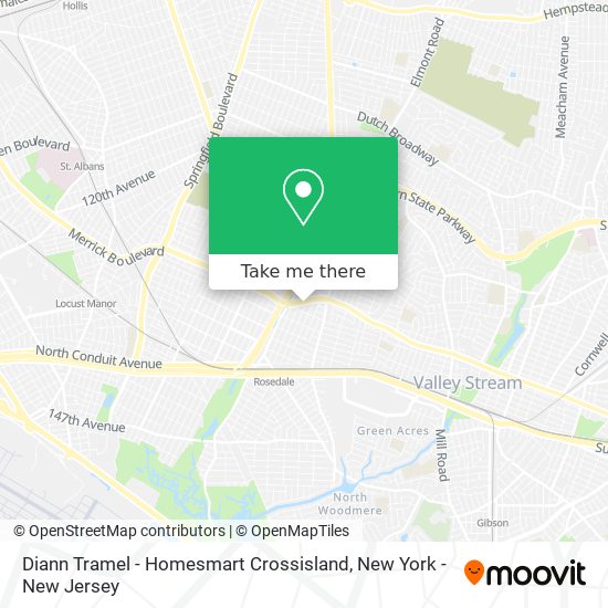 Diann Tramel - Homesmart Crossisland map