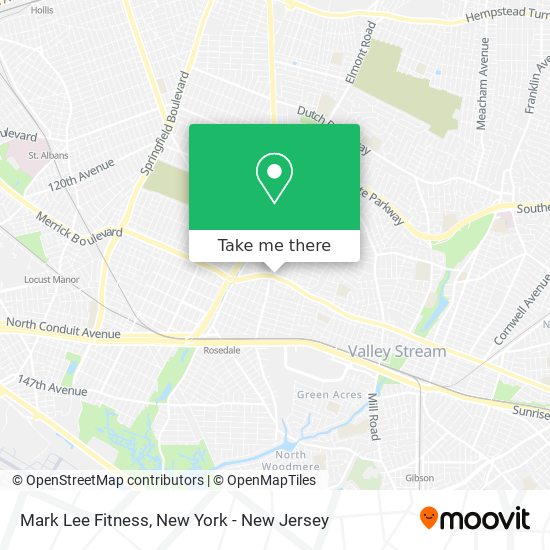 Mapa de Mark Lee Fitness