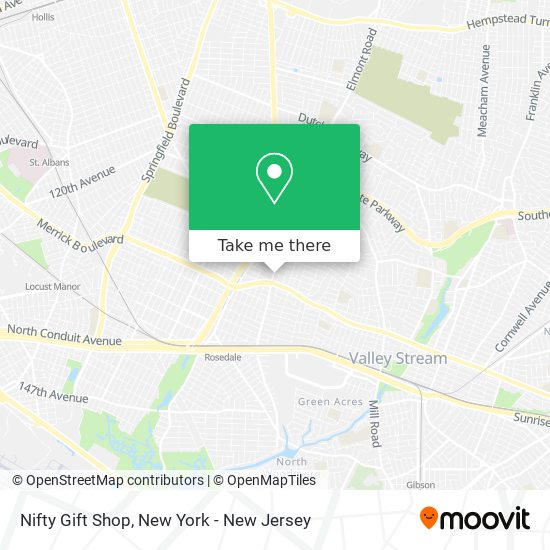 Mapa de Nifty Gift Shop