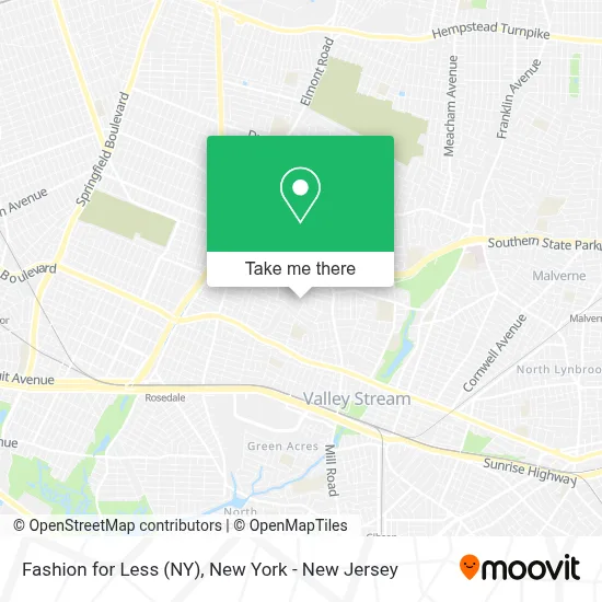 Fashion for Less (NY) map