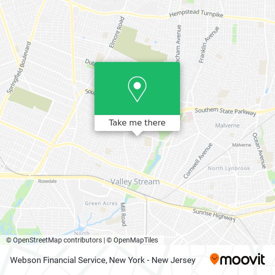 Mapa de Webson Financial Service