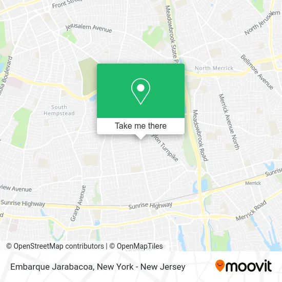 Embarque Jarabacoa map