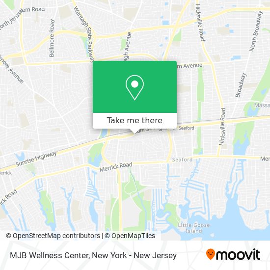 Mapa de MJB Wellness Center