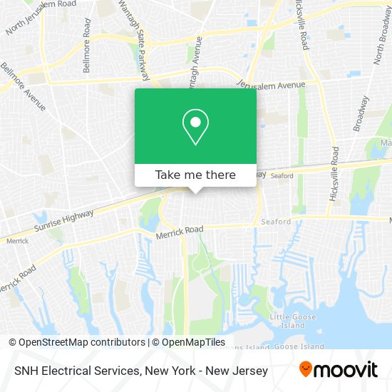 SNH Electrical Services map