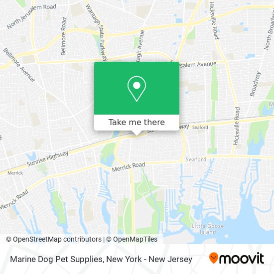 Marine Dog Pet Supplies map