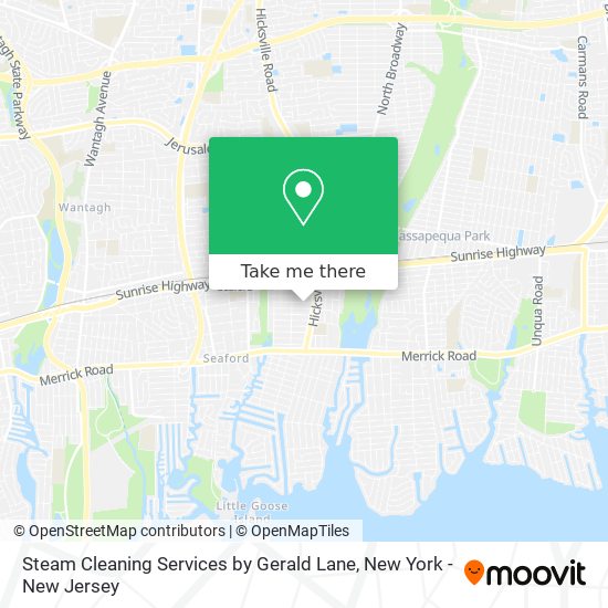 Mapa de Steam Cleaning Services by Gerald Lane