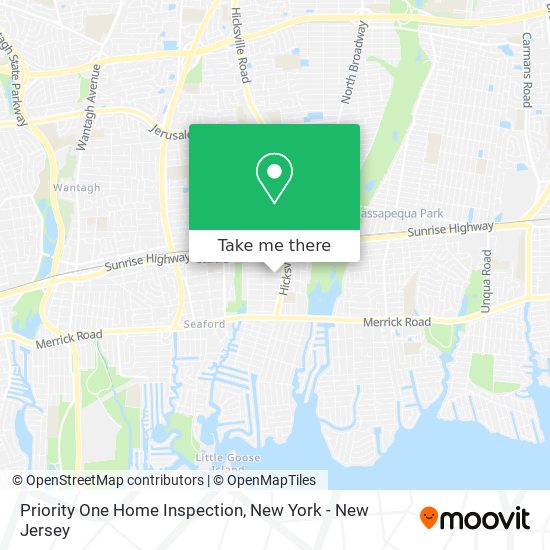 Priority One Home Inspection map