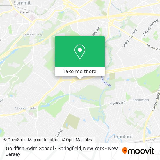 Goldfish Swim School - Springfield map