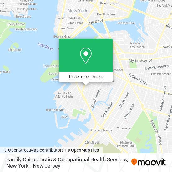 Mapa de Family Chiropractic & Occupational Health Services