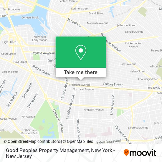 Mapa de Good Peoples Property Management