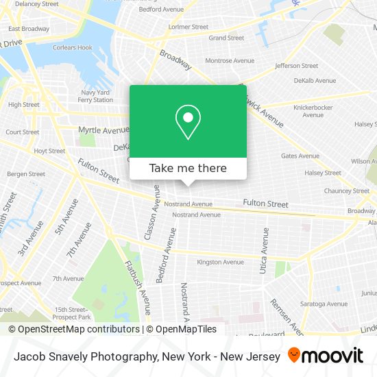 Jacob Snavely Photography map