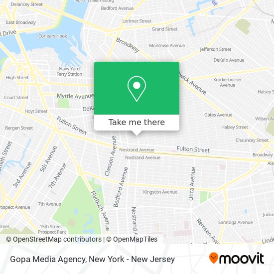 Gopa Media Agency map