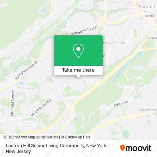 Mapa de Lantern Hill Senior Living Community