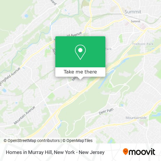 Mapa de Homes in Murray Hill