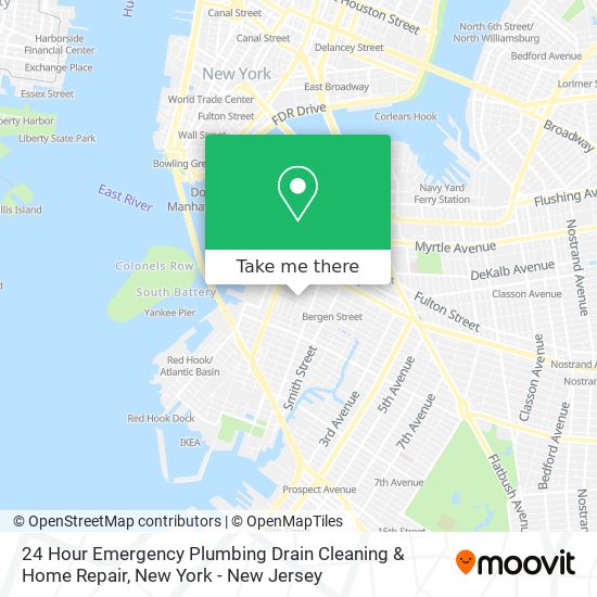 Mapa de 24 Hour Emergency Plumbing Drain Cleaning & Home Repair