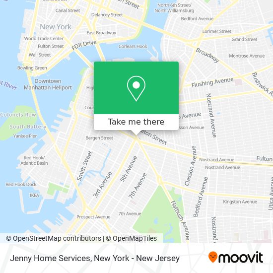 Jenny Home Services map