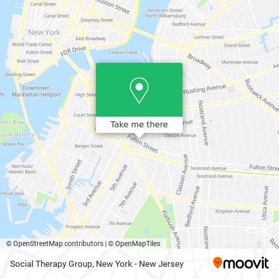 Social Therapy Group map