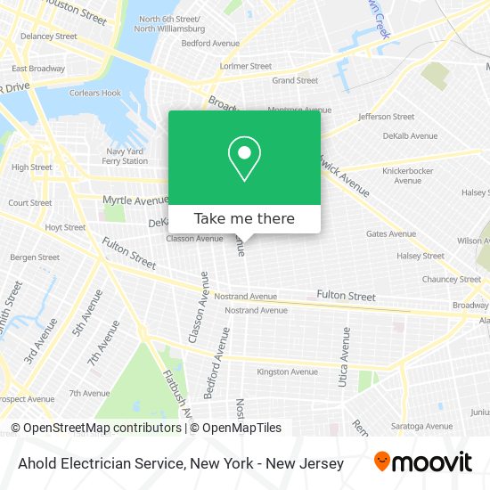 Ahold Electrician Service map