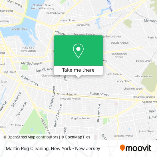 Mapa de Martin Rug Cleaning