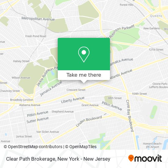 Clear Path Brokerage map