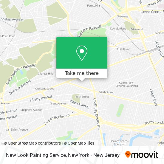 New Look Painting Service map