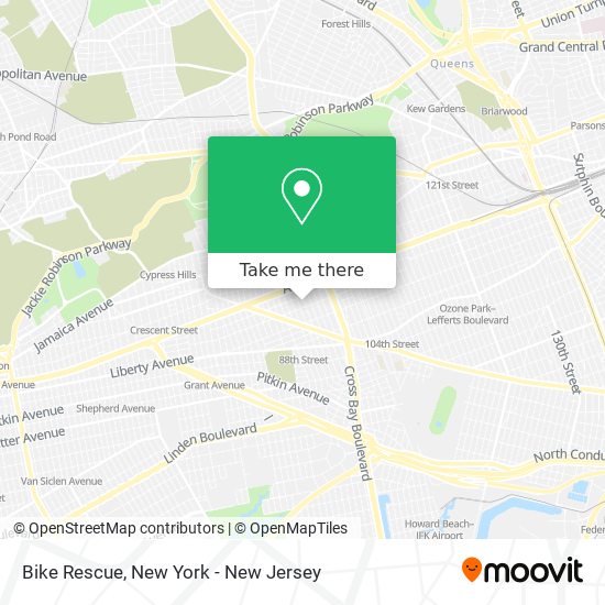 Bike Rescue map