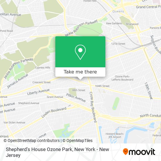 Mapa de Shepherd's House Ozone Park