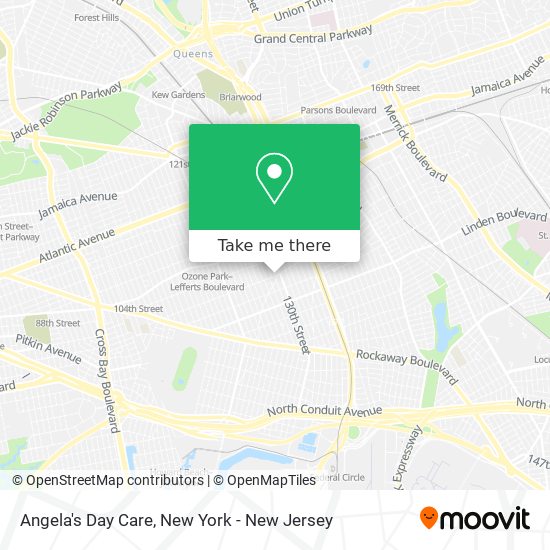 Angela's Day Care map