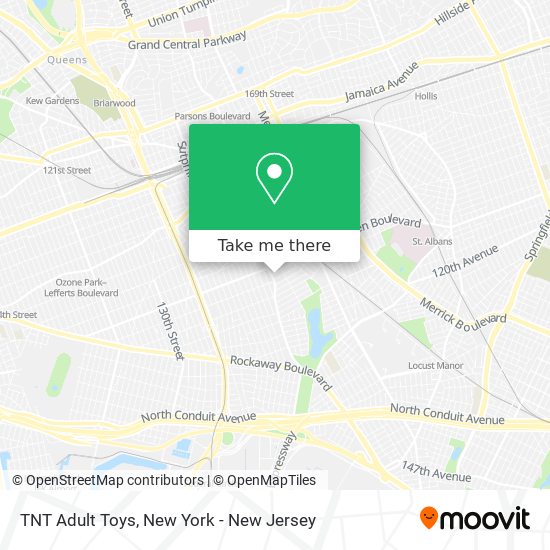 TNT Adult Toys map