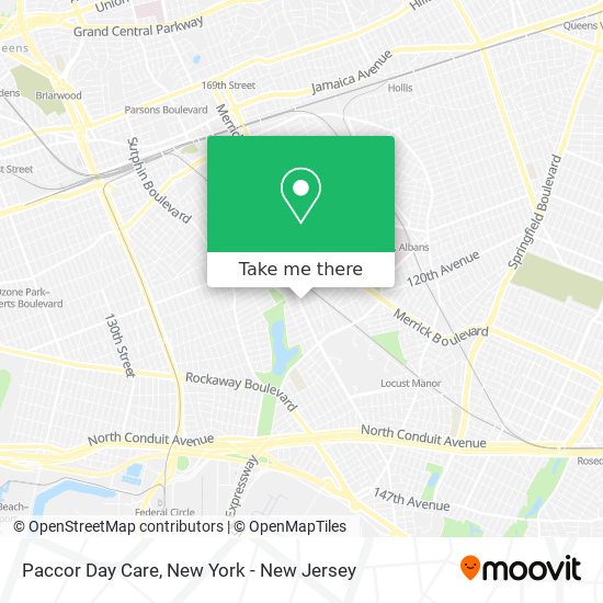 Paccor Day Care map