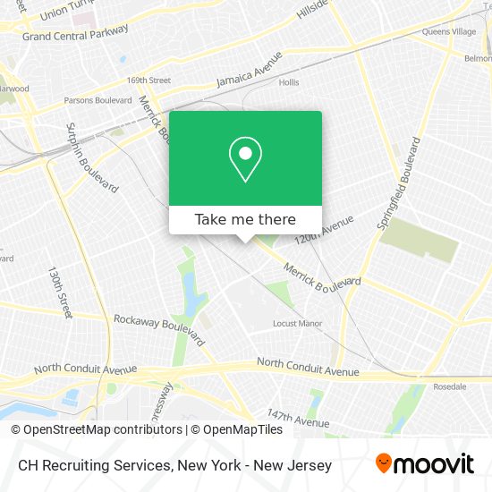 CH Recruiting Services map