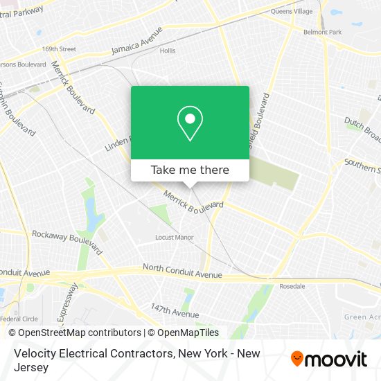 Mapa de Velocity Electrical Contractors