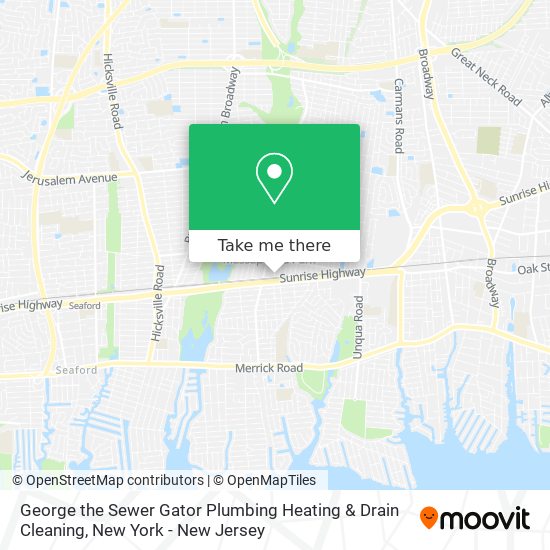 George the Sewer Gator Plumbing Heating & Drain Cleaning map