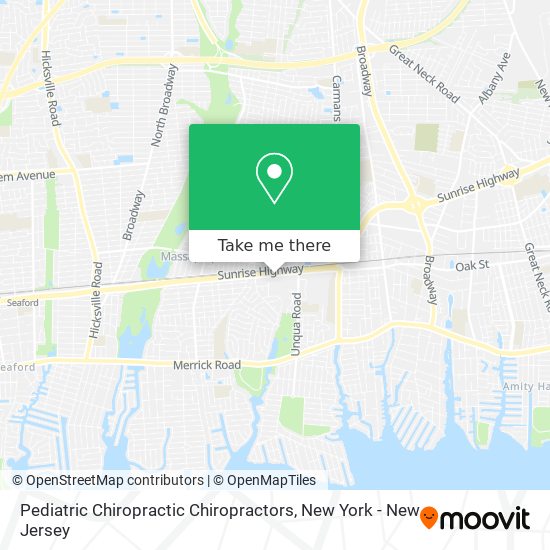 Pediatric Chiropractic Chiropractors map