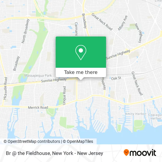 Br @ the Fieldhouse map