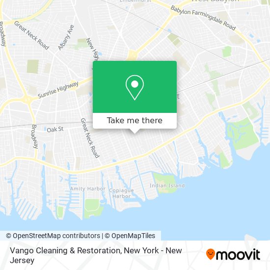 Vango Cleaning & Restoration map