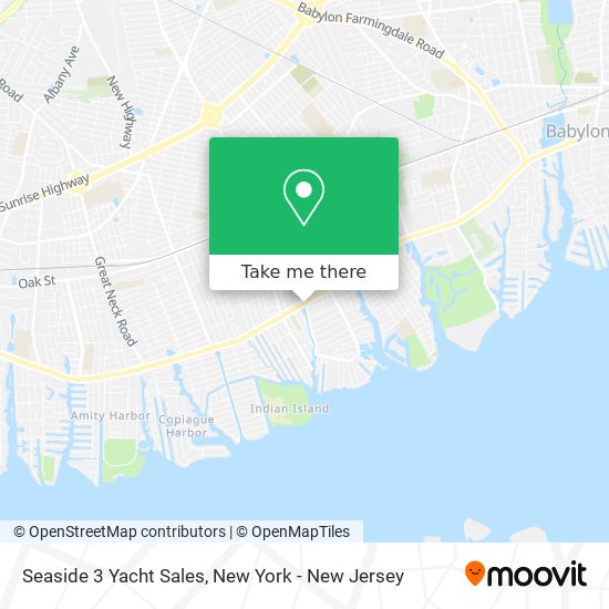 Mapa de Seaside 3 Yacht Sales