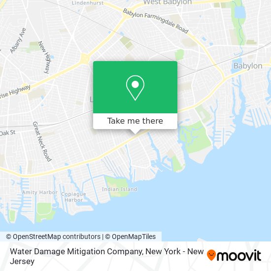 Mapa de Water Damage Mitigation Company